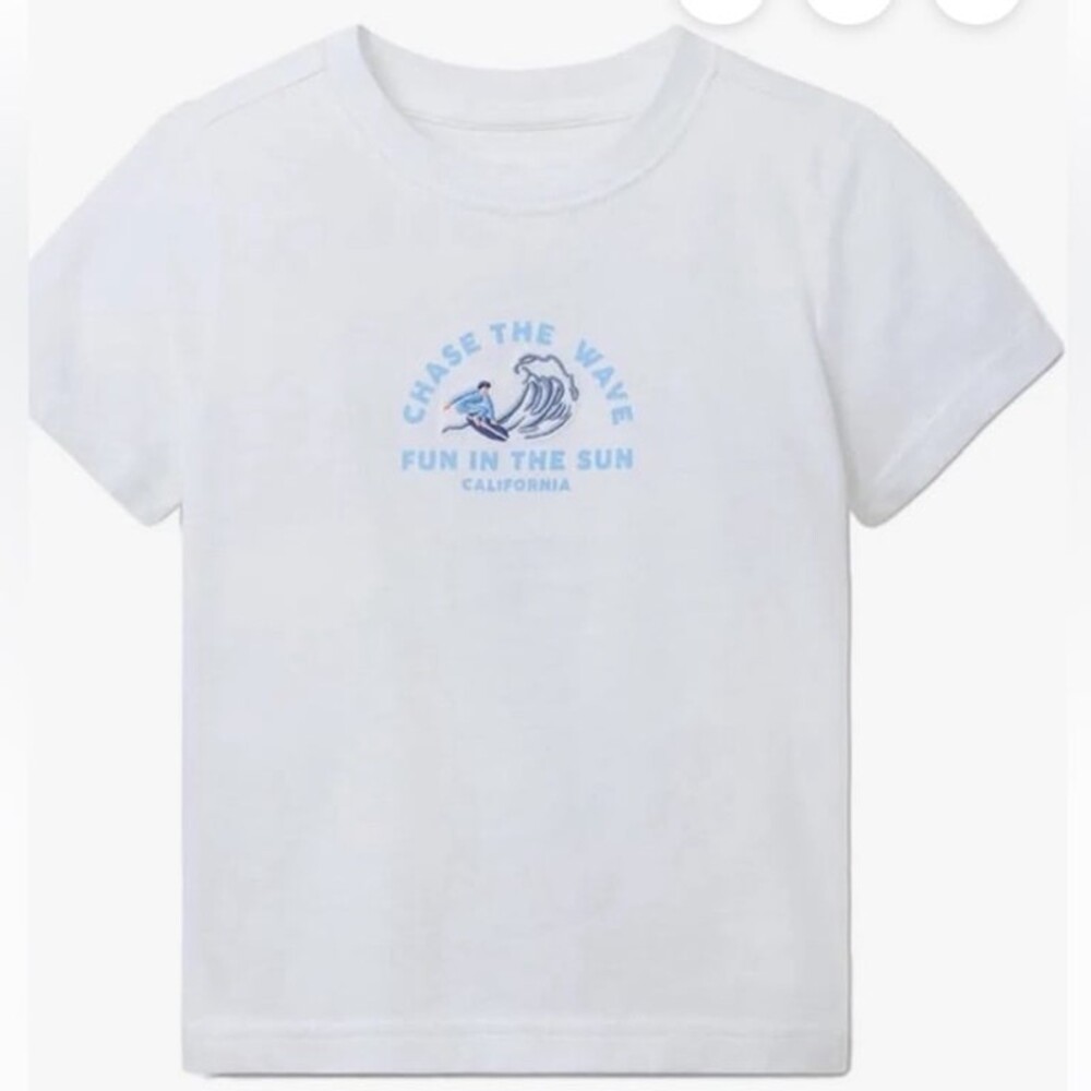 NWT- Janie and Jack Chase The Wave T-Shirt Tee